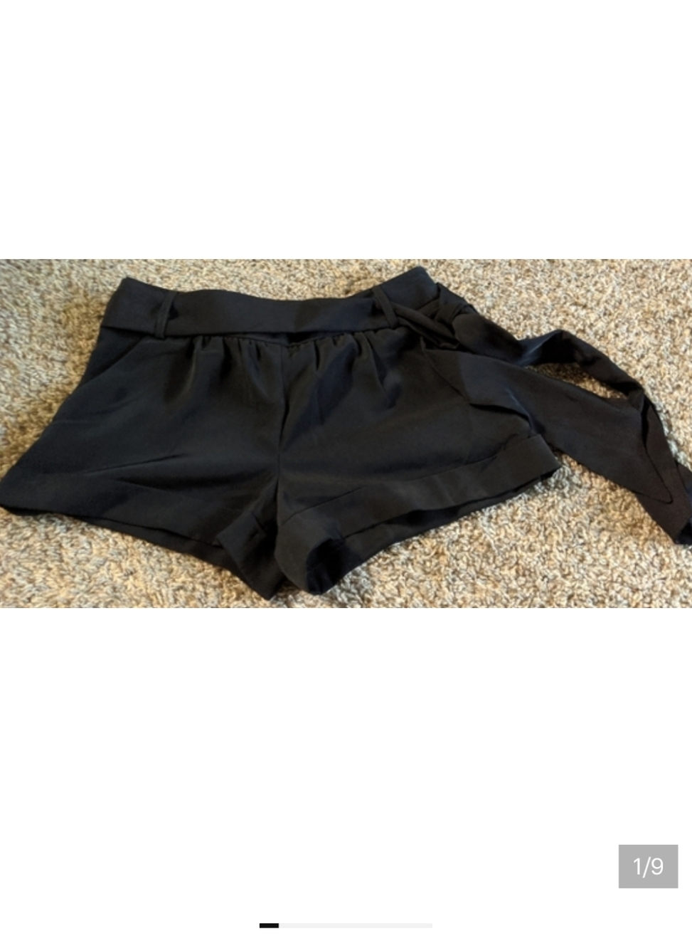 Last sale price. Express silky like short.